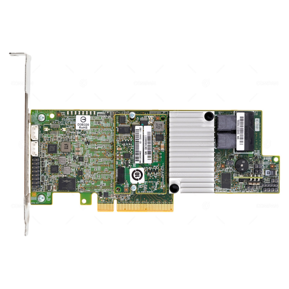 03-25420-11B  LSI LOGIC 9361-8I 12G SATA SAS PCIE X8 8-PORT RAID CONTROLLER